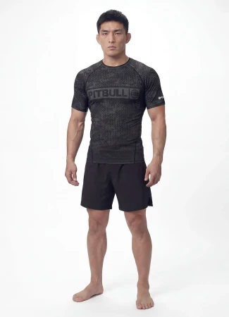 Pitbull Rashguard HEX CAMO HILLTOP - oliwkowy