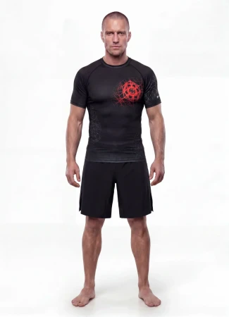 Pitbull Rashguard RAY - czerwony