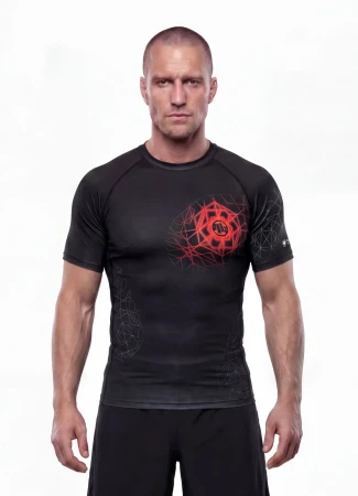 Pitbull Rashguard RAY - czerwony