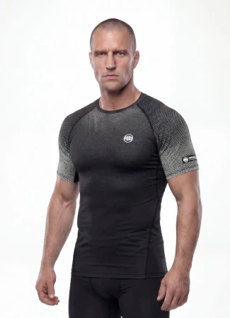 Pitbull Rashguard RANKED - czarny