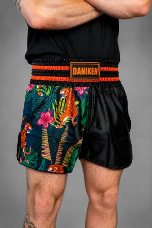 Daniken Spodenki treningowe Muay Thai/Kickboxing Prime Tiger Jungle