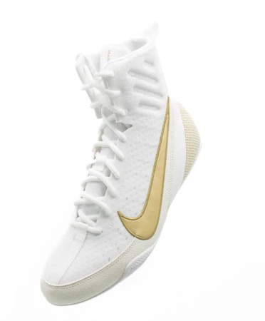 Nike Buty bokserskie MACHOMAI 3 biało/złote