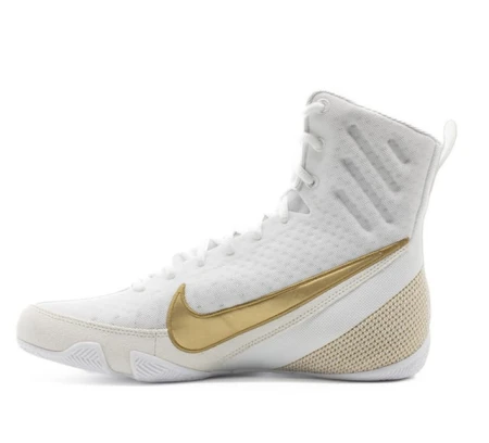 Nike Buty bokserskie MACHOMAI 3 biało/złote