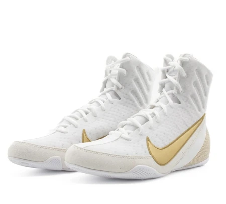 Nike Buty bokserskie MACHOMAI 3 biało/złote