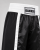 Daniken Spodnie MESH kickboxing / treningowe - czarno/białe