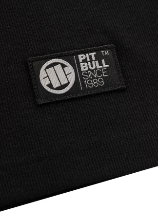 Pitbull Tank Top męski Rib SMALL LOGO - czarna