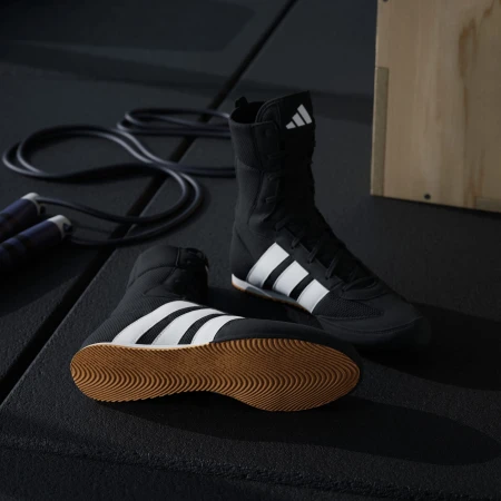 Buty bokserskie - ADIDAS Box Hog CLASSIC - JQ8538