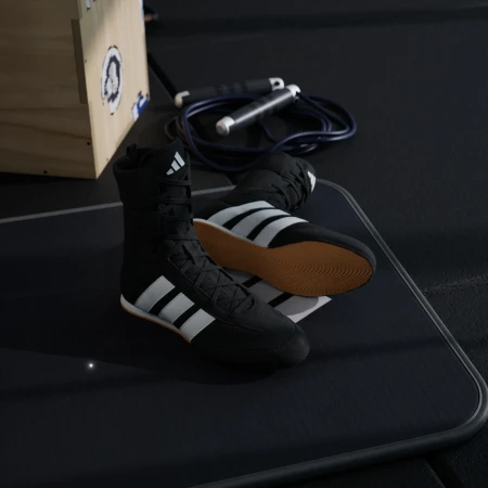 Buty bokserskie - ADIDAS Box Hog CLASSIC - JQ8538