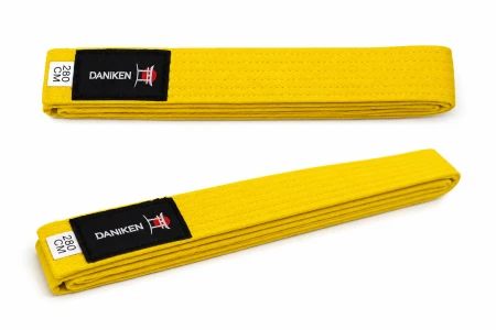 Daniken Pas do kimona STANDARD - żółty