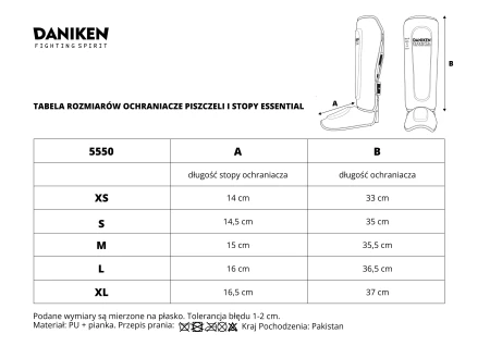 tabela_rozmiarów_ohraniacze_piszczeli_i_stopy_essential_daniken