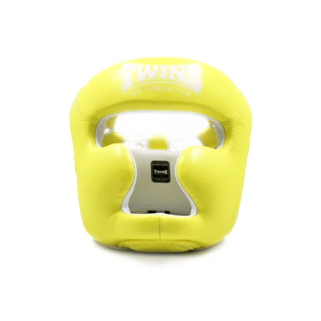 Twins Special Kask bokserski / sparingowy HGL3P - lemon