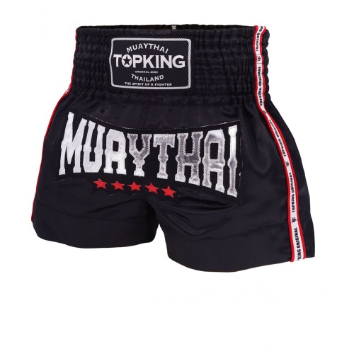 Top King spodenki tajskie - czarne