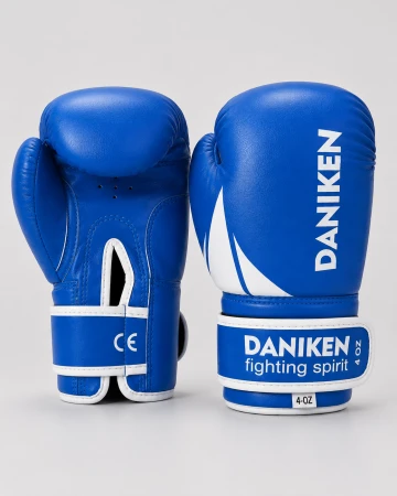 Daniken Rękawice bokserskie JUNIOR - niebieskie