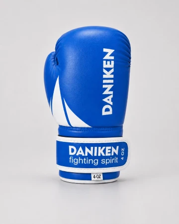 Daniken Rękawice bokserskie JUNIOR - niebieskie