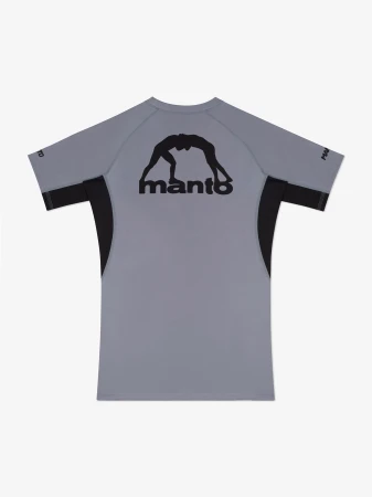MANTO rashguard LOGO DUAL szary