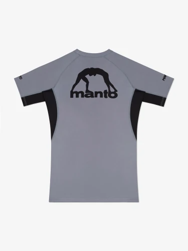 MANTO rashguard LOGO DUAL szary