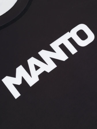 MANTO rashguard LOGO DUAL czarny