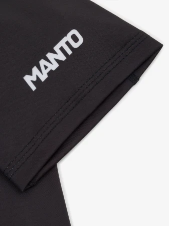 MANTO rashguard LOGO DUAL czarny
