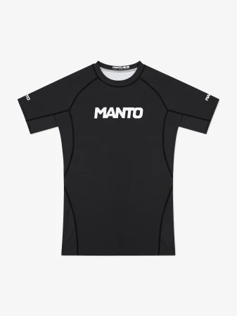 MANTO rashguard LOGO DUAL czarny