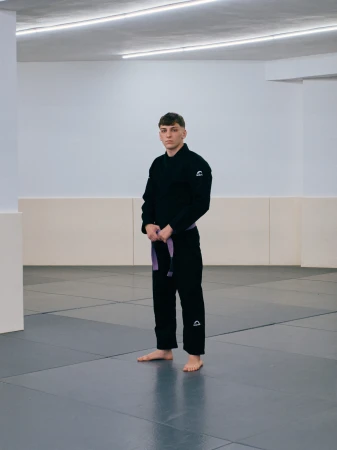 MANTO "BASE 3.0" BJJ GI czarno - białe