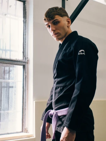 MANTO "BASE 3.0" BJJ GI czarno - białe