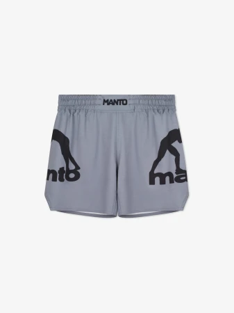 MANTO spodenki LOGO DUAL szare