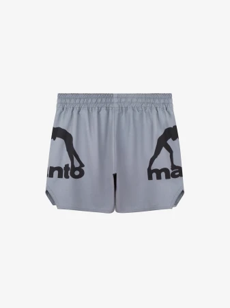MANTO spodenki LOGO DUAL szare