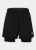 Pitbull Spodenki sportowe 2w1 SPORT - czarne