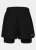 Pitbull Spodenki sportowe 2w1 SPORT - czarne