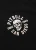 Pitbull Koszulka Loose Fit SKULL LOGO - czarna