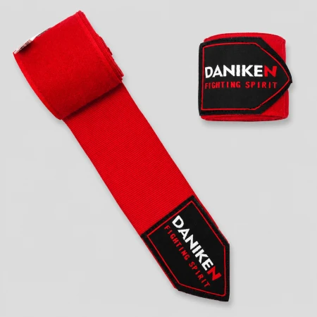 Daniken Bandaże bokserskie CLASSIC-PRO 3,5 m - czerwone
