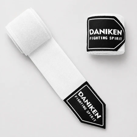 Daniken Bandaże bokserskie CLASSIC-PRO 3,5 m - białe