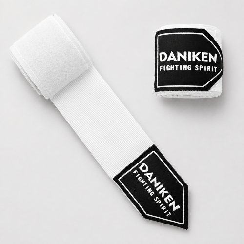 Daniken Bandaże bokserskie CLASSIC-PRO 3,5 m - białe