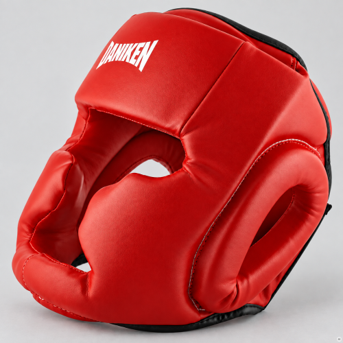 Daniken Ochraniacz głowy/ kask SPARRING-PRO PU - czerwony