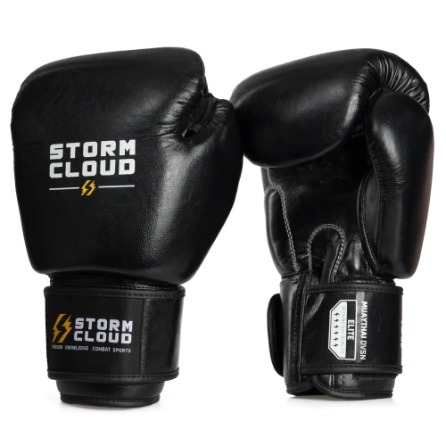StormCloud Rękawice bokserskie Thai Boxing Vanguard - czarne