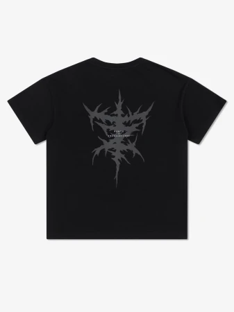 MANTO t-shirt TREASURE ZONE OVERSIZE czarny