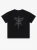 MANTO t-shirt TREASURE ZONE OVERSIZE czarny