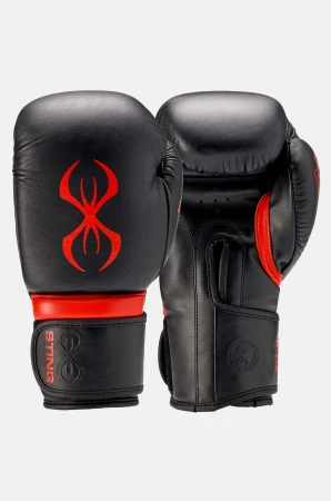 Sting Sports Rękawice bokserskie Armapro - czarno/czerwone