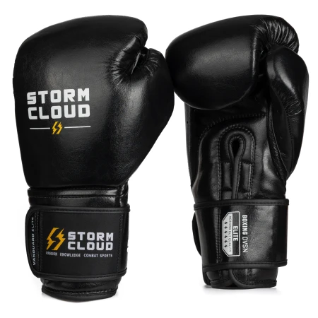 StormCloud Rękawice bokserskie Elite Boxing Vanguard - czarne
