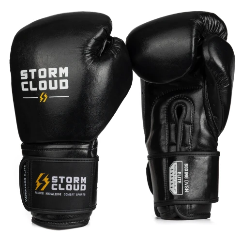 StormCloud Rękawice bokserskie Elite Boxing Vanguard - czarne