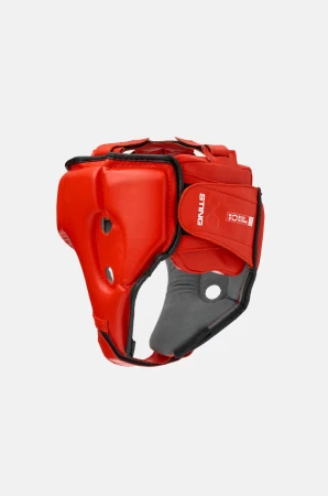 Sting Sports Kask bokserski turniejowy World Boxing Competition Approved - czerwony