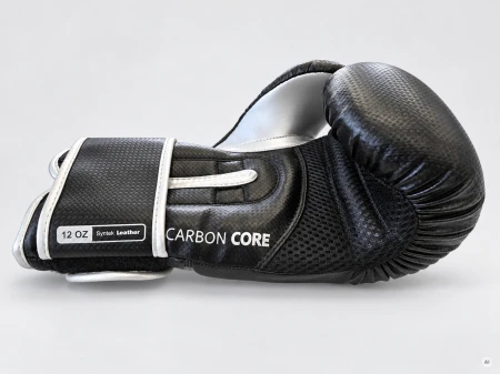Daniken Rękawice bokserskie CARBON - czarno/srebrne