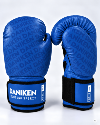 Daniken Rękawice bokserskie FIT 2.0 - niebieskie