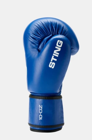 Sting Sports Rękawice bokserskie turniejowe World Boxing Competition Approved - niebieskie