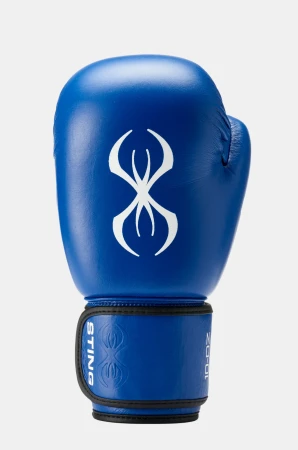 Sting Sports Rękawice bokserskie turniejowe World Boxing Competition Approved - niebieskie