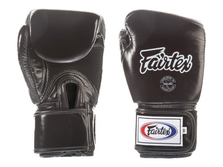 Fairtex Rękawice bokserskie breathable - BGV1-B Black