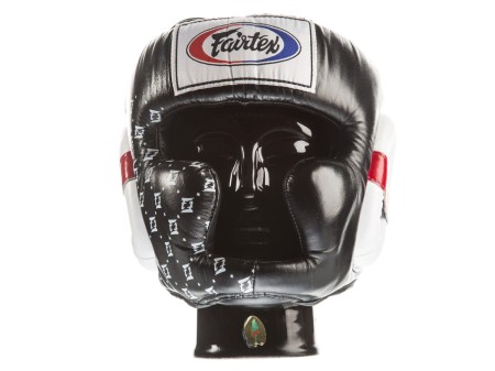 Fairtex Kask bokserski sparingowy - HG10 (black) "Super Sparring"