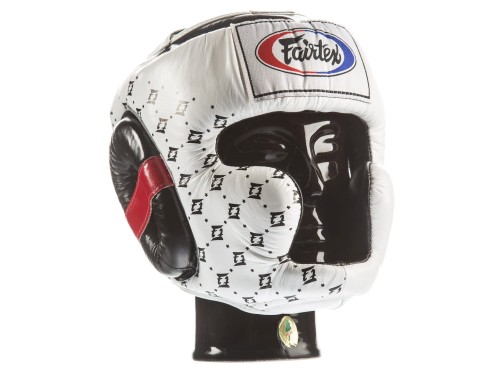 Fairtex Kask bokserski sparingowy - HG10 (white) "Super Sparring"