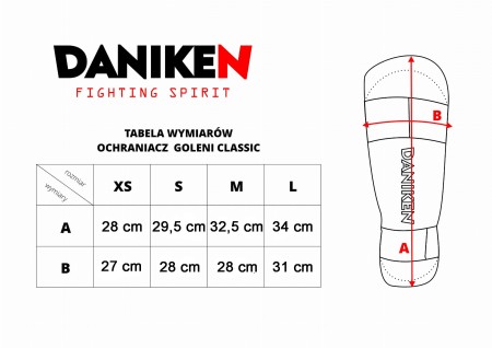 Daniken Ochraniacz piszczeli/goleni CLASSIC - biały