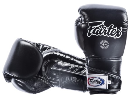Fairtex Rękawice bokserskie BGV6 - black/black "ANGULAR SPARRING"